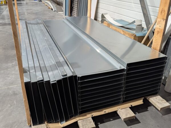 Pliage de couvertine sur mesure en acier et aluminium autour de Mulhouse dans le Haut-Rhin Illzach 1